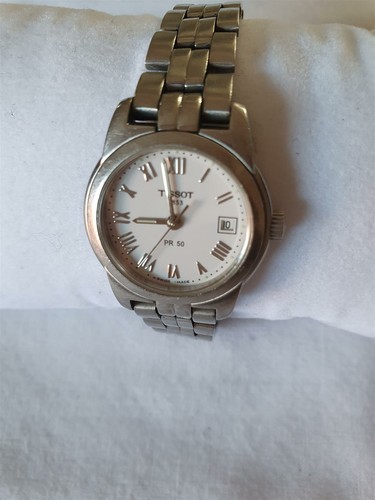Tissot ladies pr50 silver - tissot,