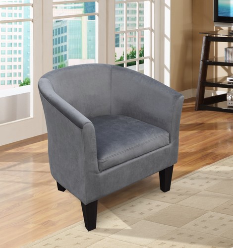 Brushed velvet tub chair - tub,