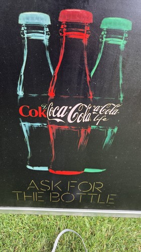 Coca cola light sign - light, up