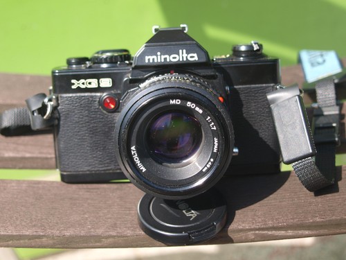 Working minolta slr with - working, xg-9