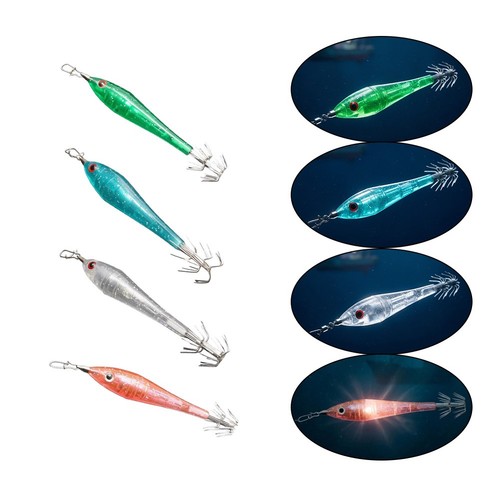 Squid jig 2cm with - squid, led