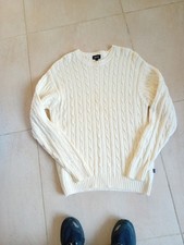 Melka Heavy Knitting Fisherman's Style Jumper Size Large