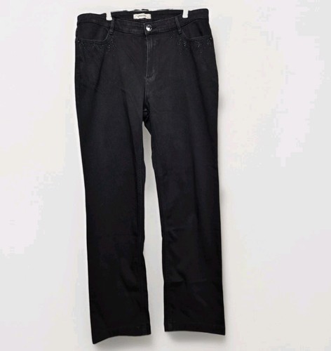 Straight leg jeans - leg, size