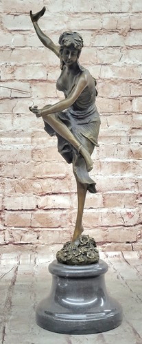 Signed colinet bronze - cl.jr.colinet,