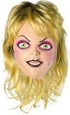 Tiffany Latex Mask Bride of Chucky Fancy Dress Halloween Adult Costume Accessory