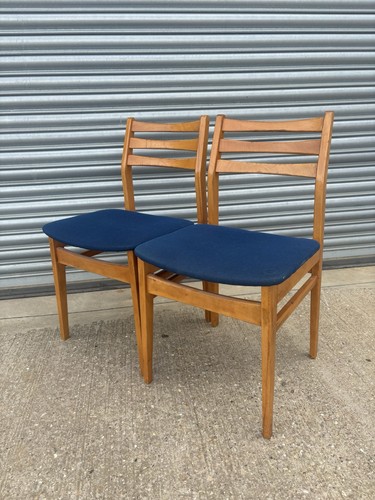 Pair mid century - pair, oak