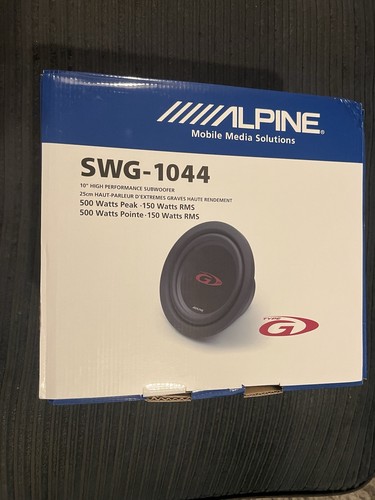 Alpine swg 1044 jbl stage - swg,