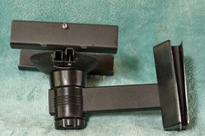 LOUDSPEAKER PAIR OF ADJUSTABLE WALL MOUNT BRACKETS & FIXINGS.
