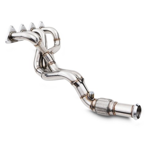 Stainless tubular exhaust - stainless,
