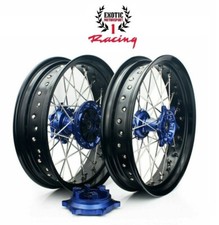 CNC Supermoto Wheels Set For