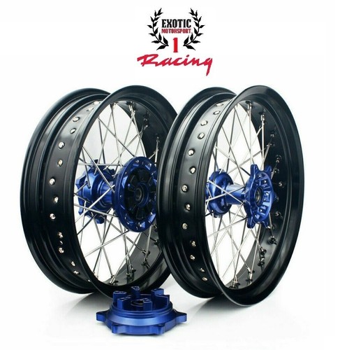 Cnc supermoto wheels set - wheels, for