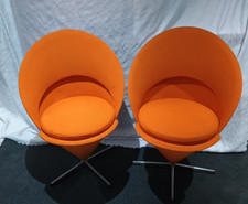 B24/1 Original Verner Panton Cone Chair (ice cream cone) in original found condition
