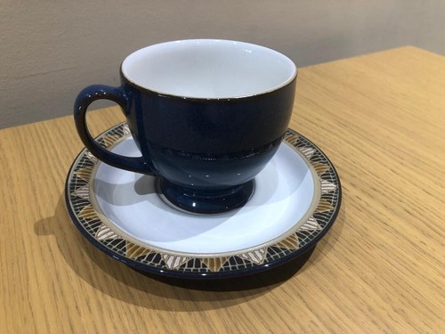 New denby boston - blue, cup