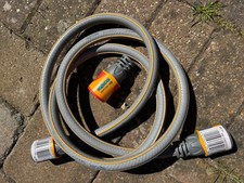 Hozelock Hose Pipe Reel Cart Connector - Bundle - 2m Length - Read Description.