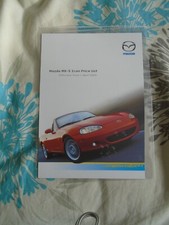 Mazda MX5 Icon price list