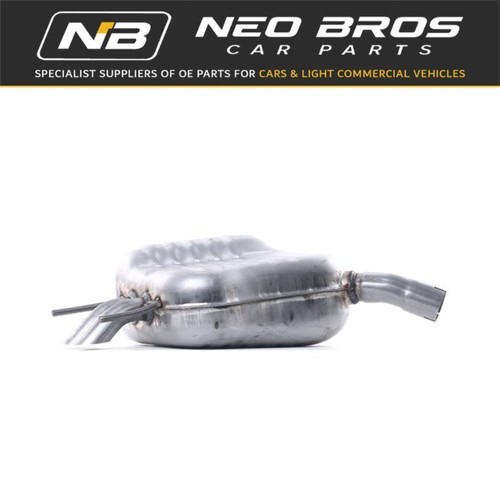 Exhaust back box for - for, saab