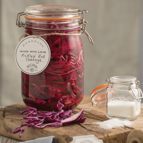 Kilner clip top jar litre - kilner,