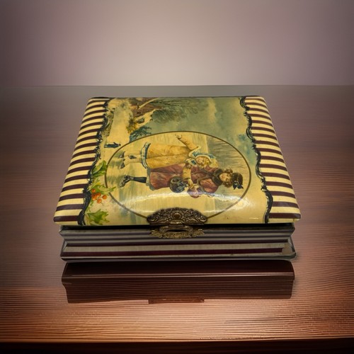 Antique celluloid photo album - celluloid,