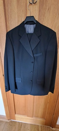 Black mens dinner suit with - suit,