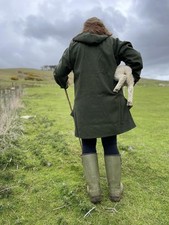 Swanndri Original Hooded Wool Bush Shirt Lace Up Jacket  475gsm pure makes it e