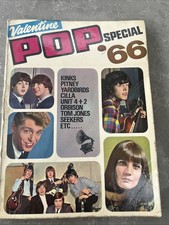Vintage music Valentine Pop Special 66 Pop Bands Of The 60s magazine Beetles 