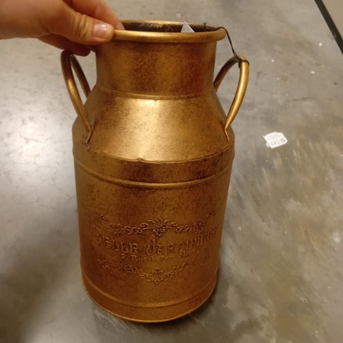 Gold metallic metal - metal, can