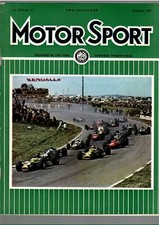 1967 November Motor Sport The