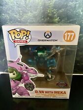Blueberry D.Va with Meka #177 Overwatch Funko Pop Vinyl Special Edition Large 6”