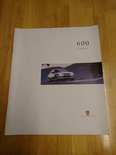 1995 rover 600 series - series, brochure