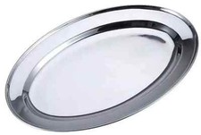 3x 22cm Oval Serving Tray
