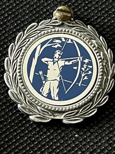 Vintage archery pinback - vintage,