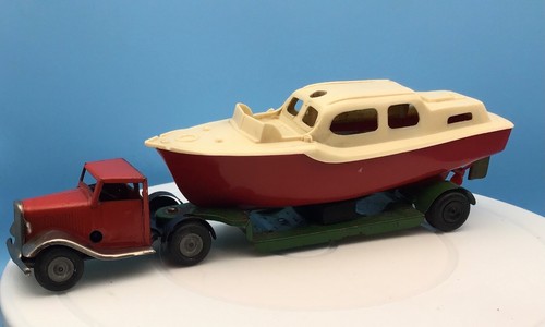 Triang minic boat - boat, trailer