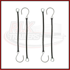 4 x 200mm Rubber Retainer Hook