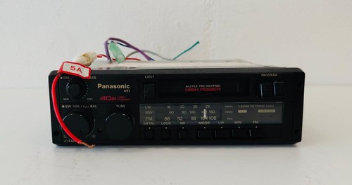 Panasonic 497 vintage car - cq-497,