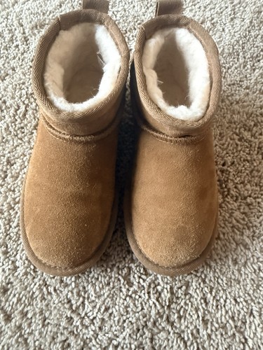 Bearpaw unisex kids brown - bearpaw,