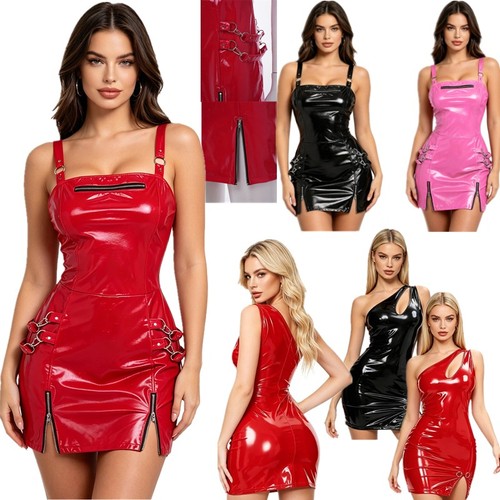 Womens glossy leather - uk,