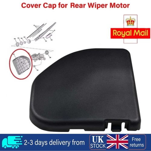 Cover cap for rear wiper - cap, motor