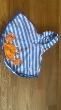 blue crab towelling poncho JoJo MamanBebe size 1-2yr