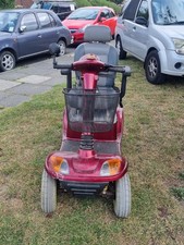 Stryder Electric Mobility Scooter Used Condition Working Order Red No Cover