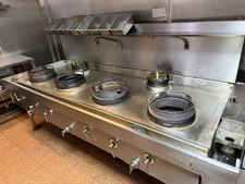 6 Burner Chinese Cooker Fully