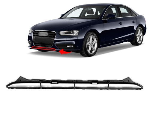 Front bumper lower grille - front,