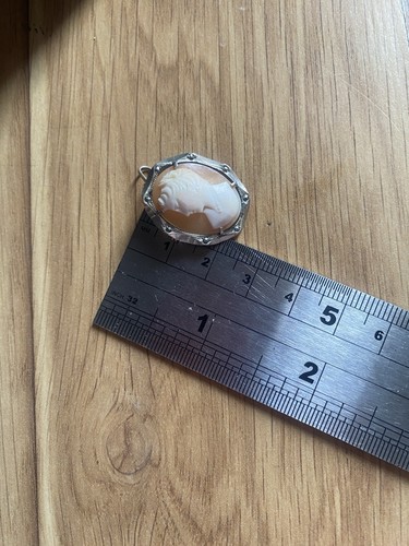Silver cameo 900 - cameo, brooch