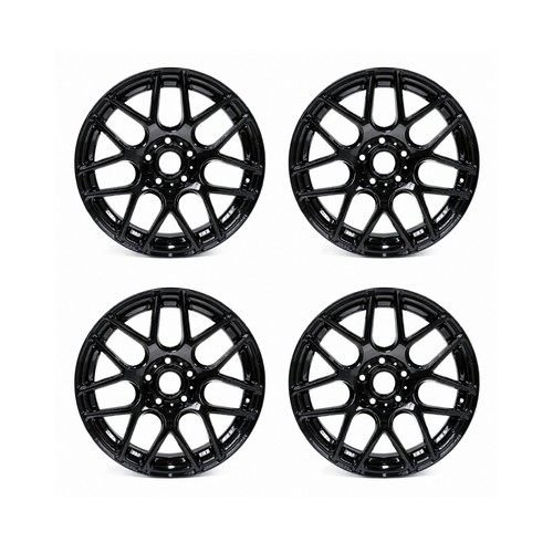 Set inch black alloy - 17,