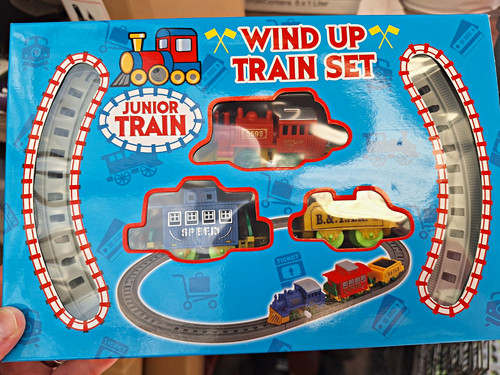 Junior wind train - wind-up, with