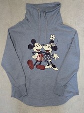 Disney Parks Jumper Womens XL Blue Mickey Minnie Mouse Authentic Original