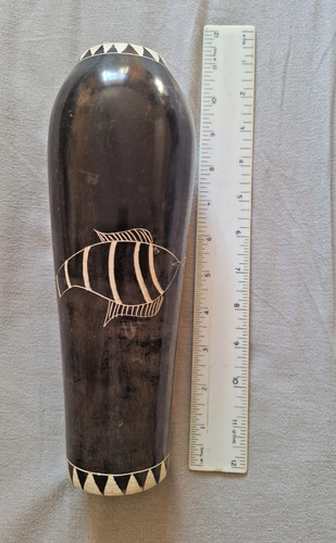 Africa kenya soapstone vase - africa,