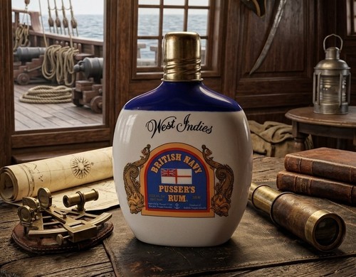 Vintage british navy pusser - british, pusser's