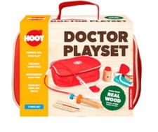 Wooden Doctors Playset 7pcs -