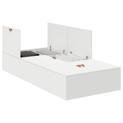 Storage bed frame with - storage,