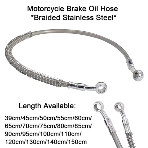 Braided steel brake m10 oil - braided,